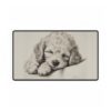 Poodle Mouse Pad Desk Mat