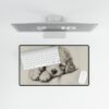 Poodle Mouse Pad Desk Mat