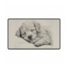 Poodle Mouse Pad Desk Mat