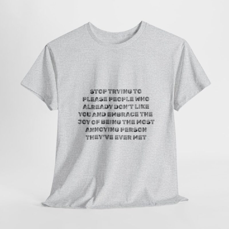 Stop People Pleasing Heavy Weight T-Shirt