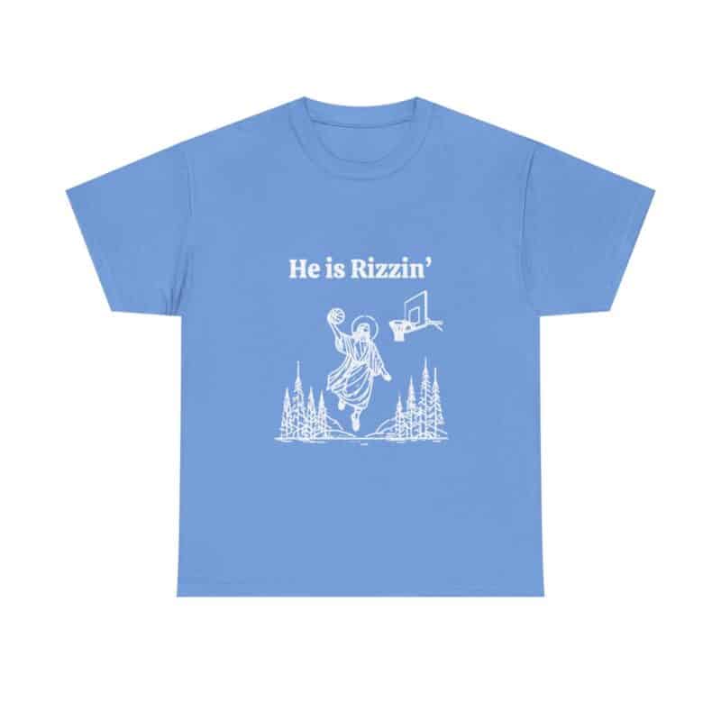 Funny Easter T-Shirt - Jesus Playing Basketball