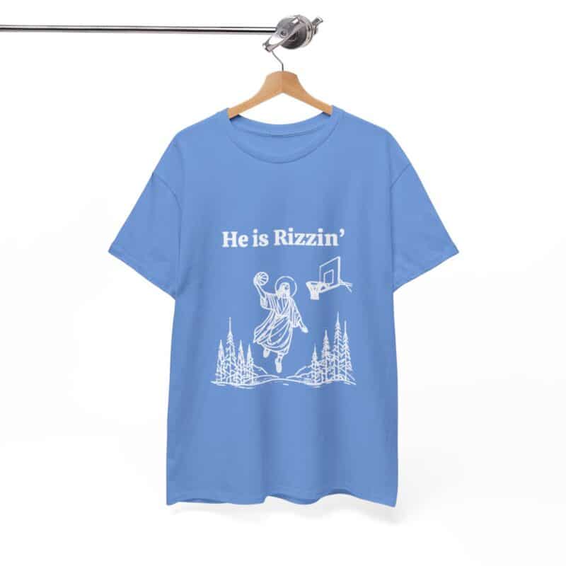 Funny Easter T-Shirt - Jesus Playing Basketball