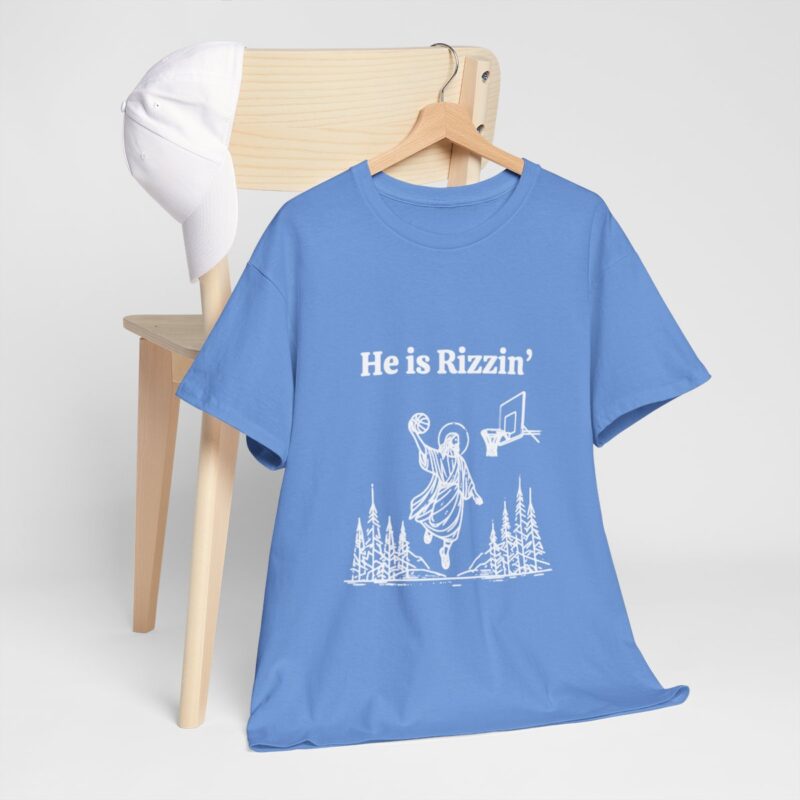 Funny Easter T-Shirt - Jesus Playing Basketball