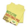 Mistletoe, Christmas Pud and Baby Bumps Pregnancy Announcement T-Shirt