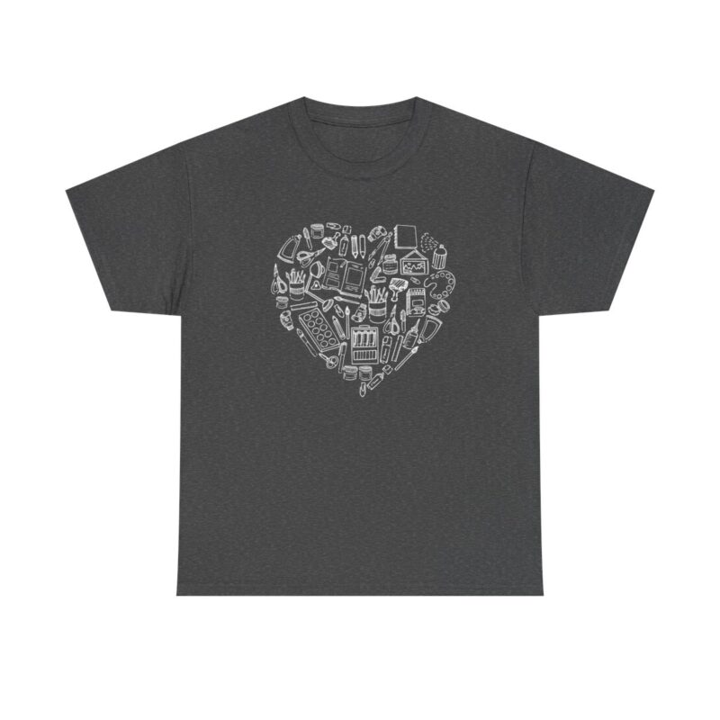 Creative Heart Artist T-Shirt in Soft, Breathable Fabric