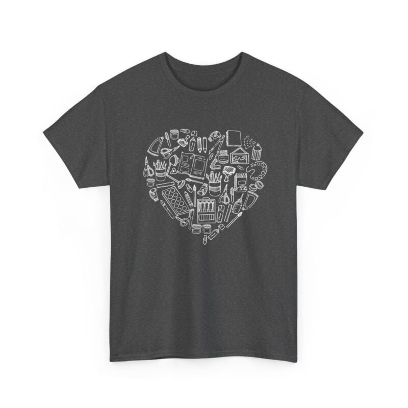 Creative Heart Artist T-Shirt in Soft, Breathable Fabric