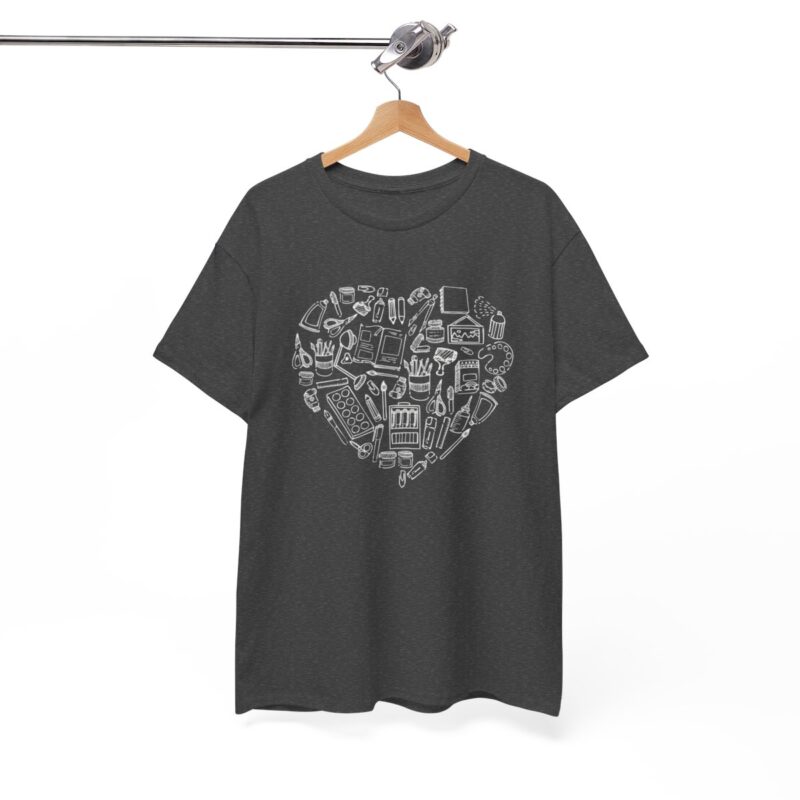 Creative Heart Artist T-Shirt in Soft, Breathable Fabric