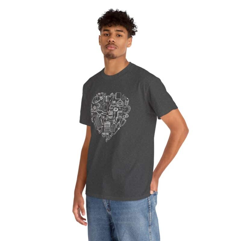 Creative Heart Artist T-Shirt in Soft, Breathable Fabric