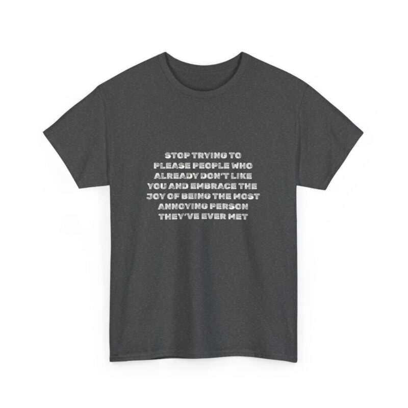 Stop People Pleasing Heavy Weight T-Shirt