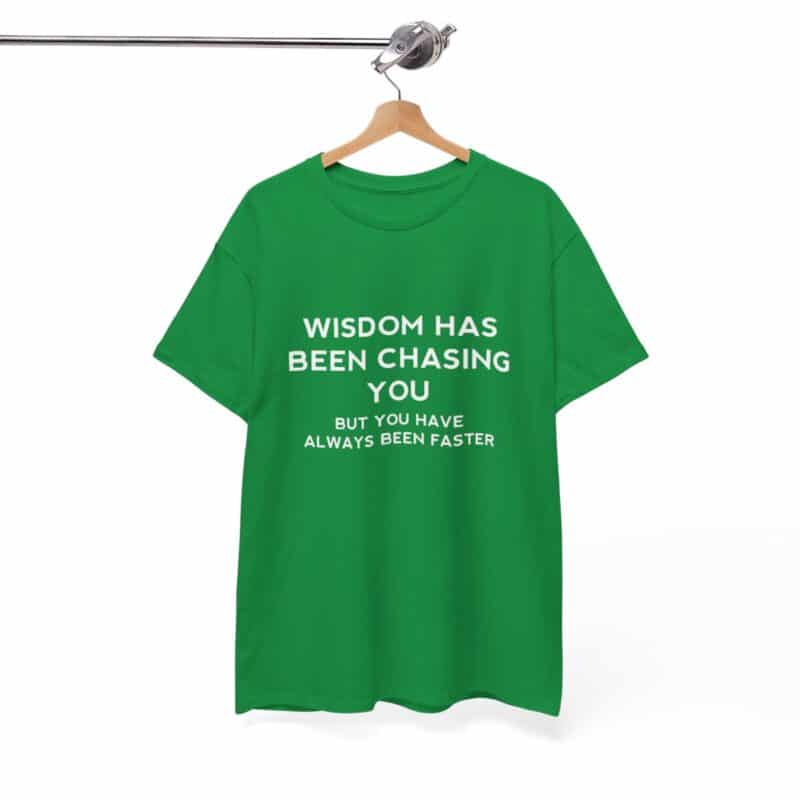 Chasing Wisdom Funny T-Shirt