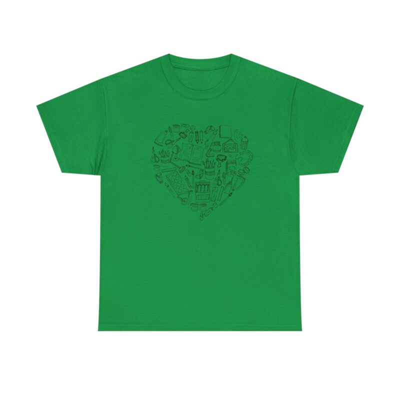 Creative Heart Artist T-Shirt in Soft, Breathable Fabric