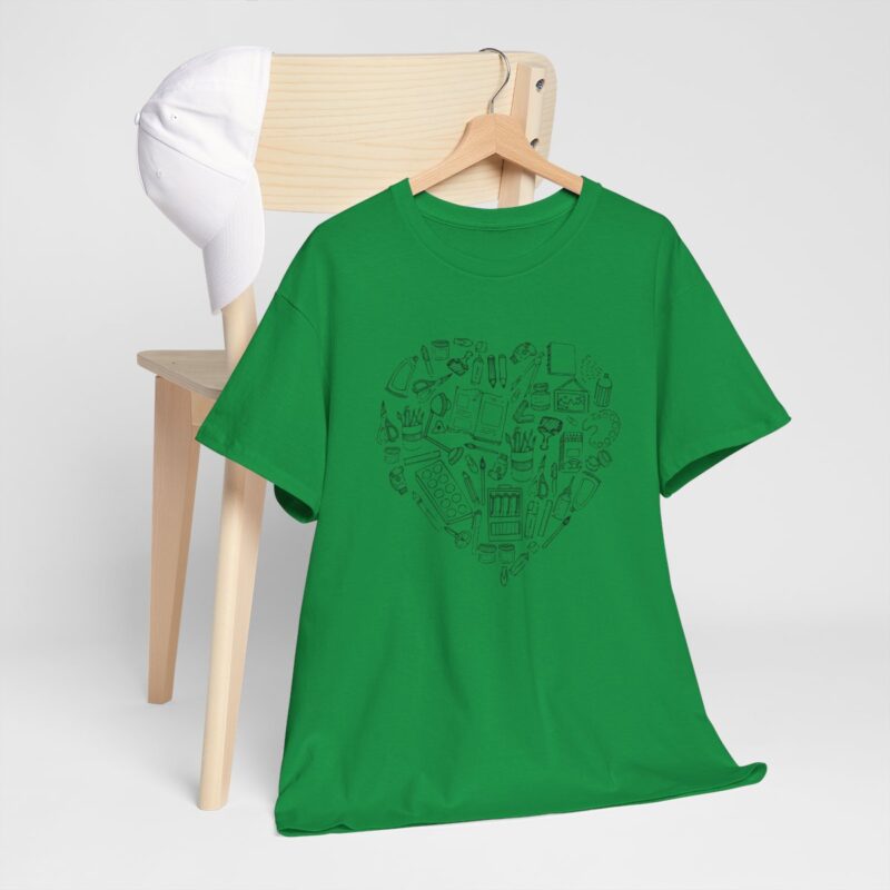 Creative Heart Artist T-Shirt in Soft, Breathable Fabric