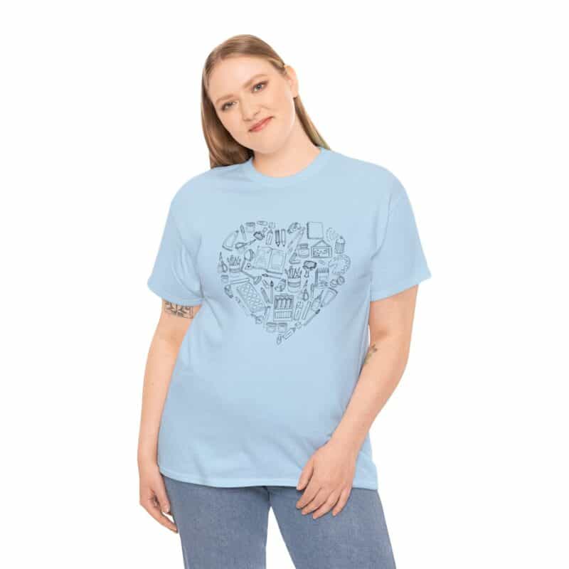 Creative Heart Artist T-Shirt in Soft, Breathable Fabric