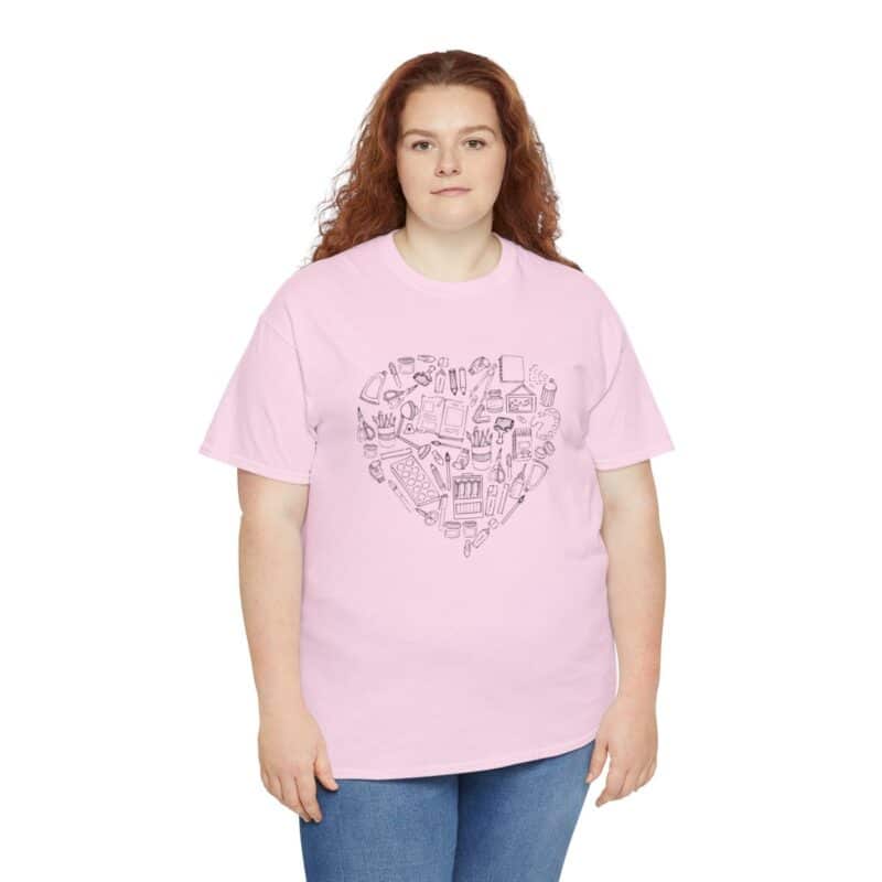 Creative Heart Artist T-Shirt in Soft, Breathable Fabric