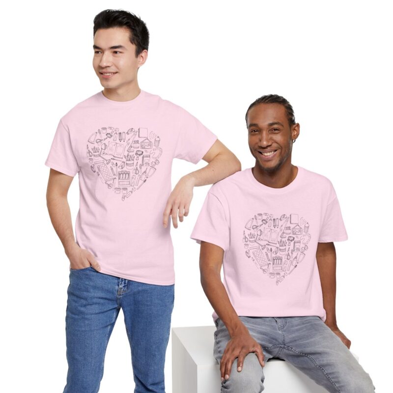 Creative Heart Artist T-Shirt in Soft, Breathable Fabric