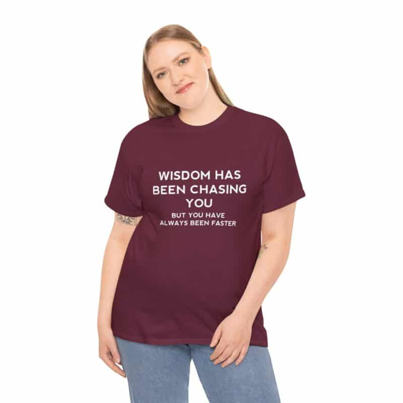 Chasing Wisdom Funny T-Shirt