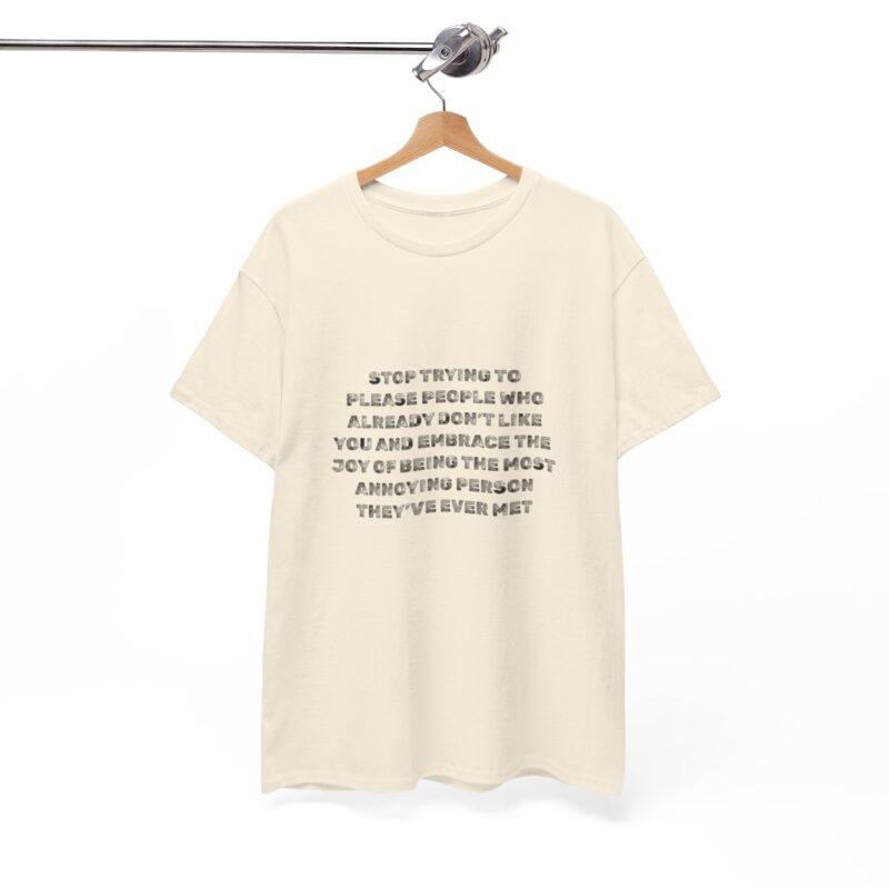 Stop People Pleasing Heavy Weight T-Shirt