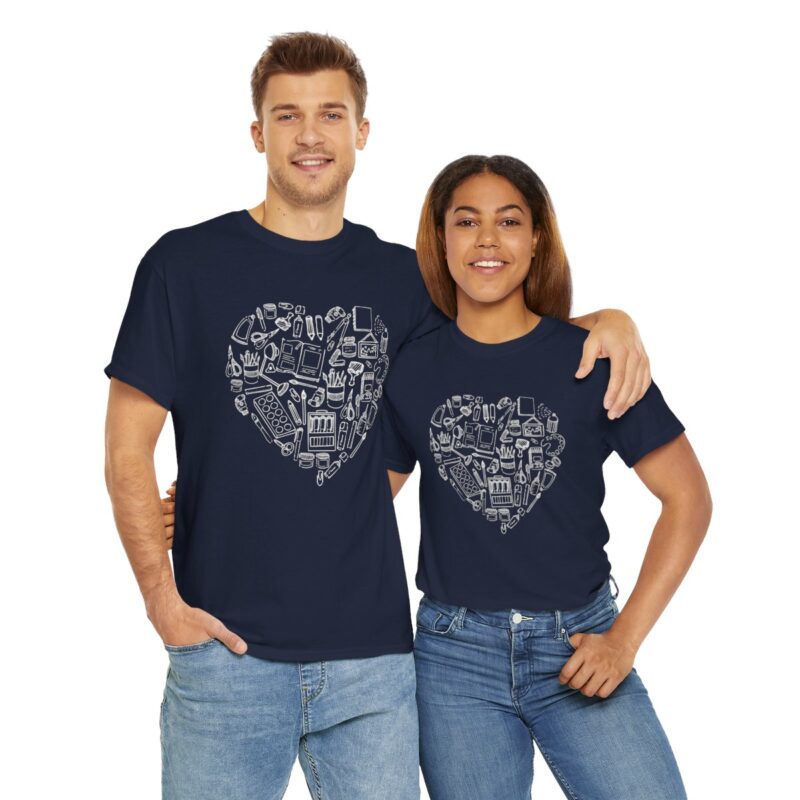 Creative Heart Artist T-Shirt in Soft, Breathable Fabric