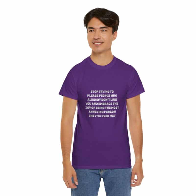 Stop People Pleasing Heavy Weight T-Shirt