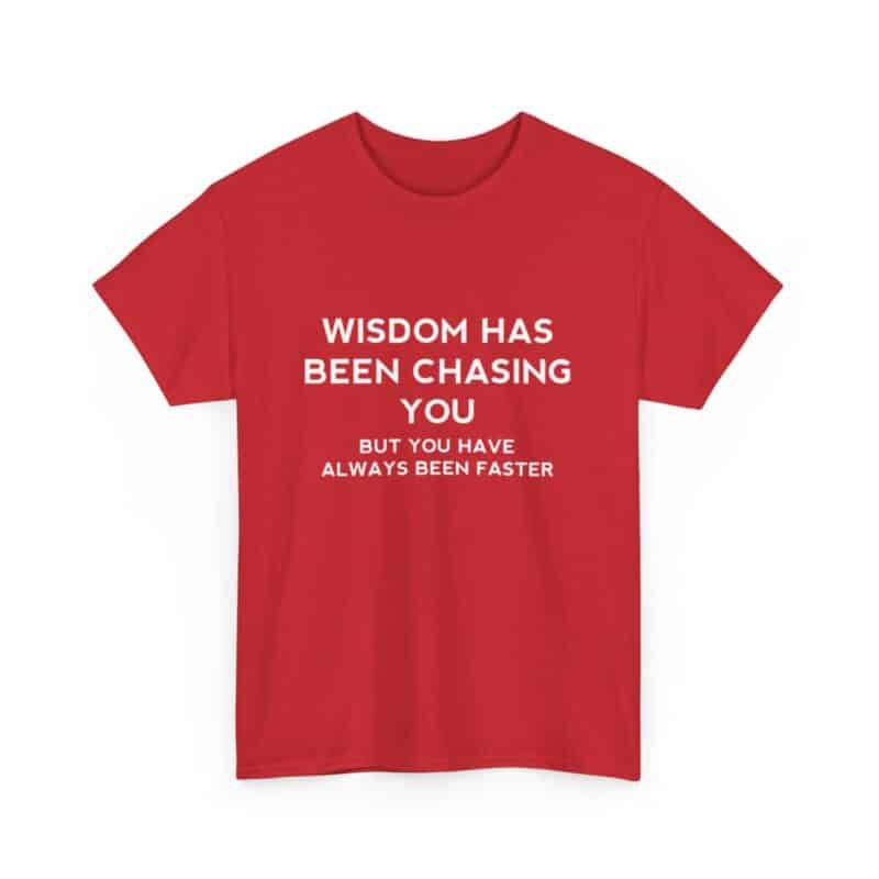 Chasing Wisdom Funny T-Shirt