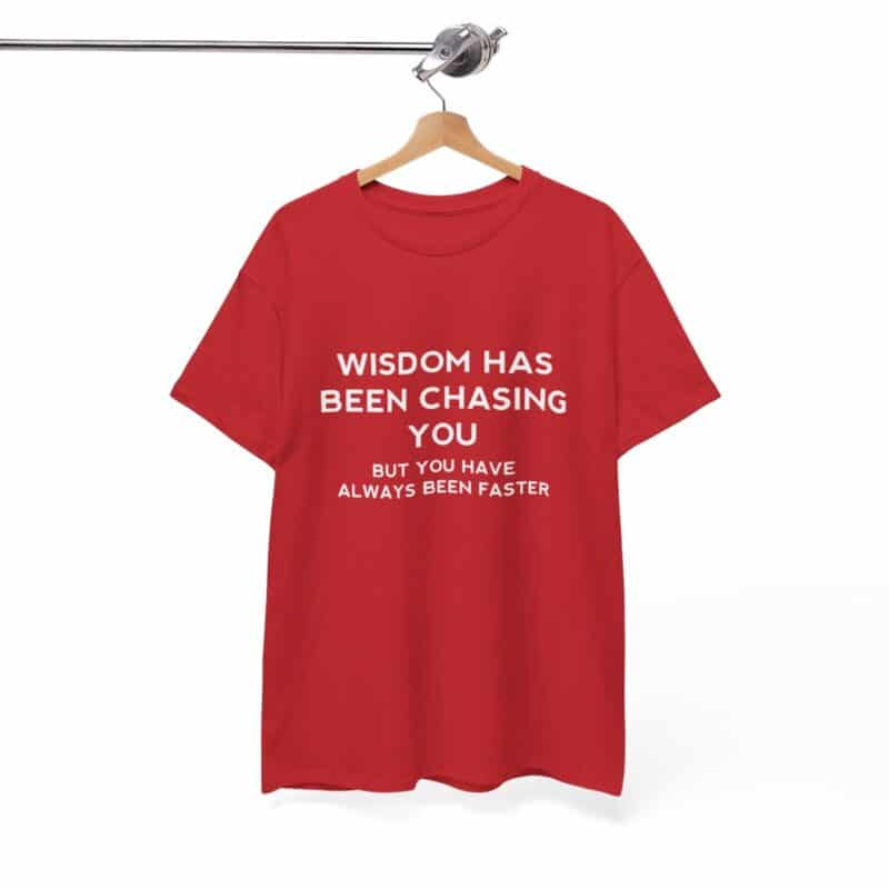 Chasing Wisdom Funny T-Shirt