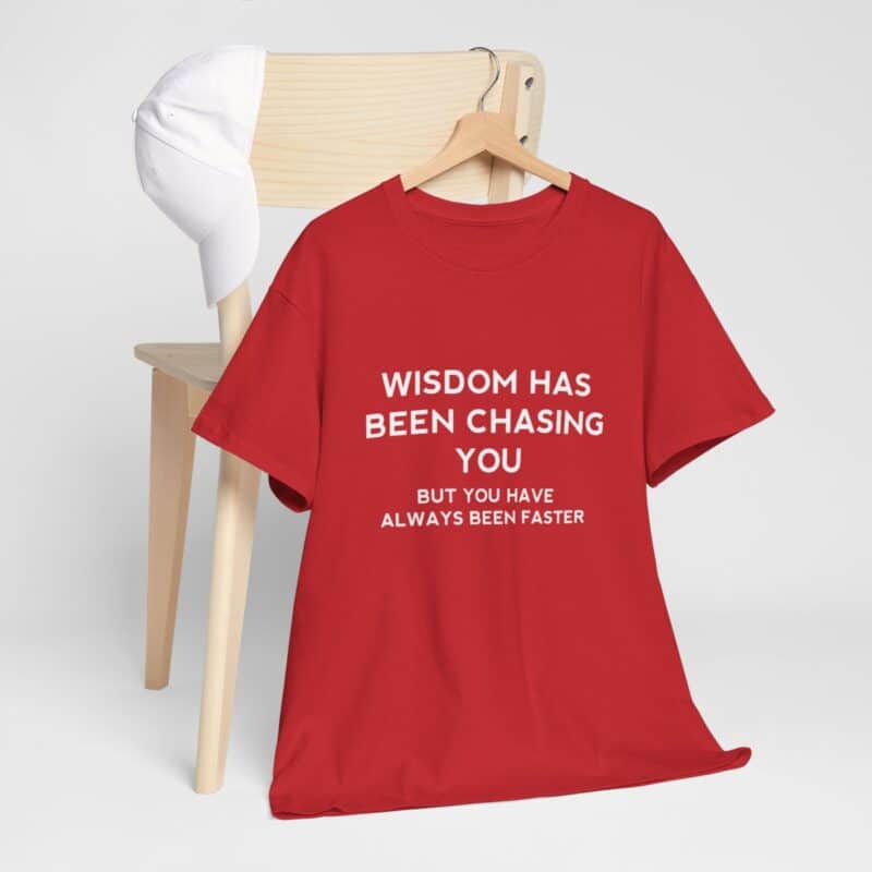 Chasing Wisdom Funny T-Shirt