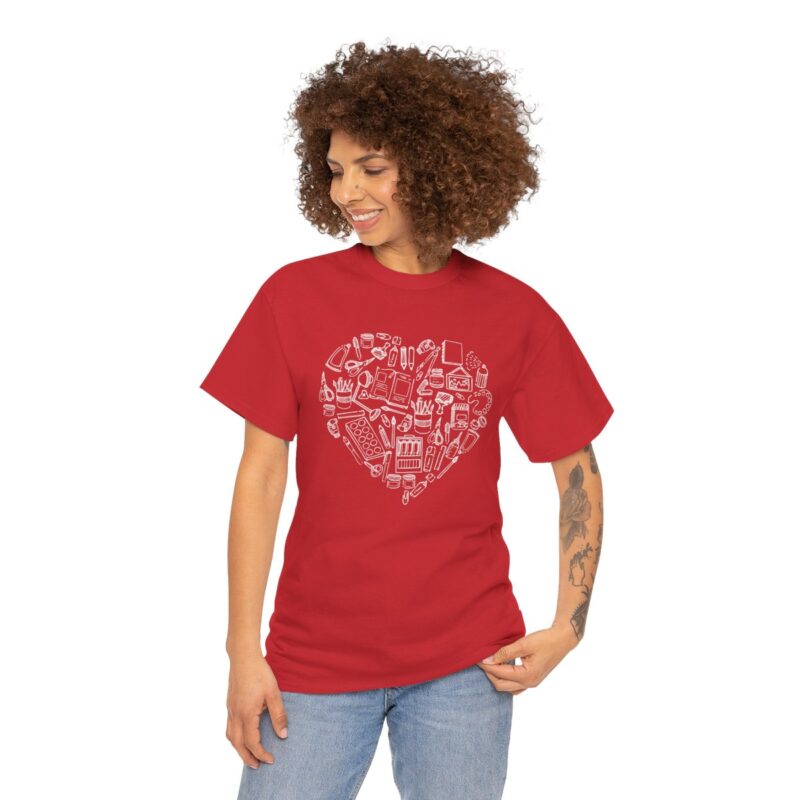 Creative Heart Artist T-Shirt in Soft, Breathable Fabric