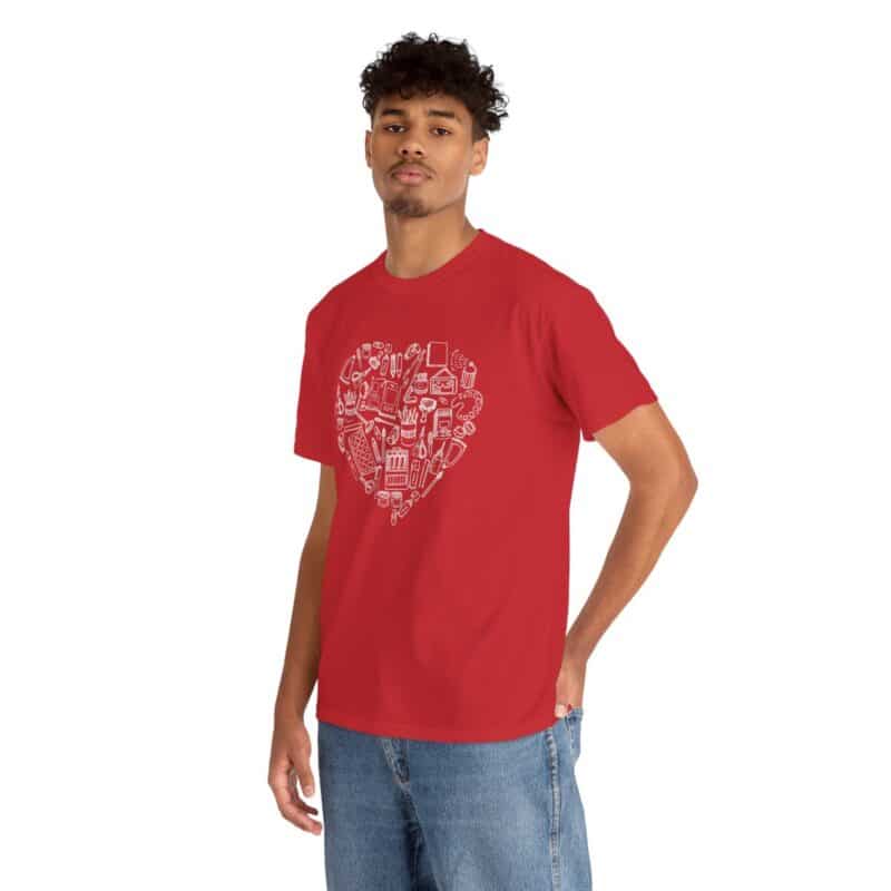 Creative Heart Artist T-Shirt in Soft, Breathable Fabric