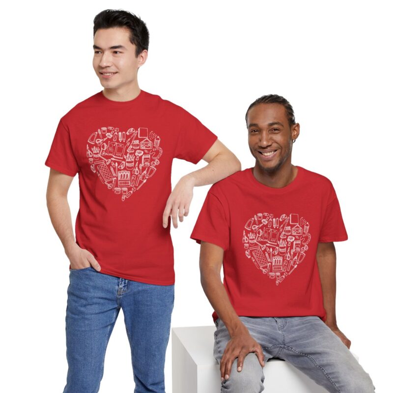 Creative Heart Artist T-Shirt in Soft, Breathable Fabric