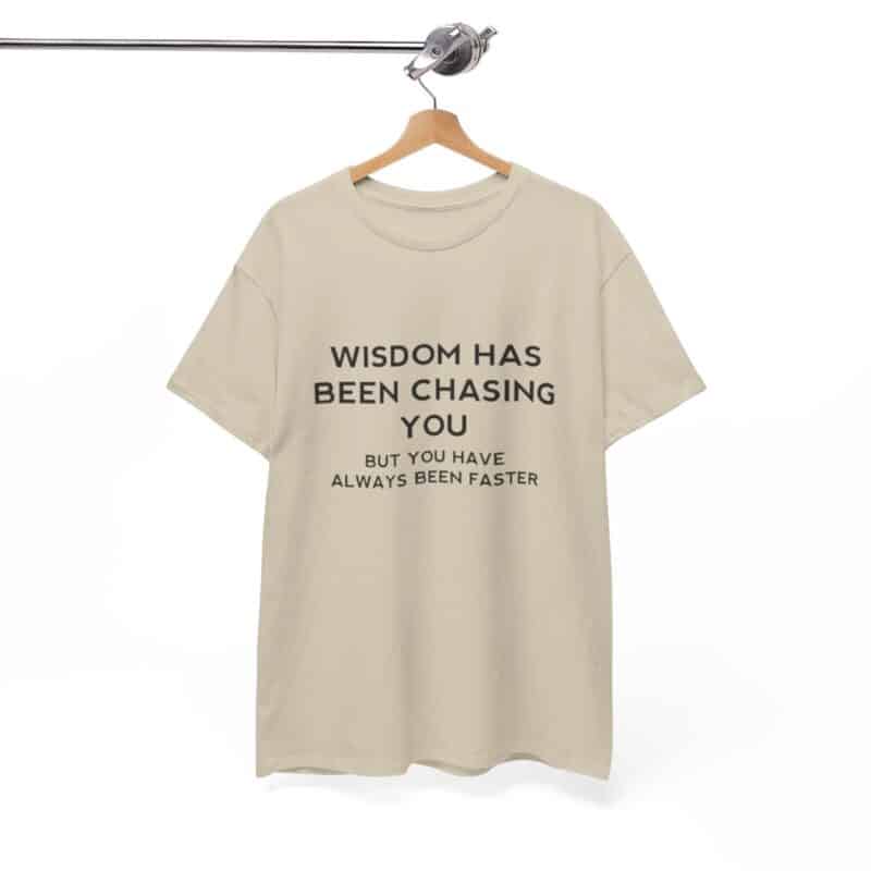 Chasing Wisdom Funny T-Shirt