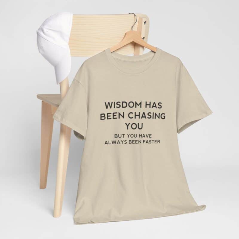 Chasing Wisdom Funny T-Shirt