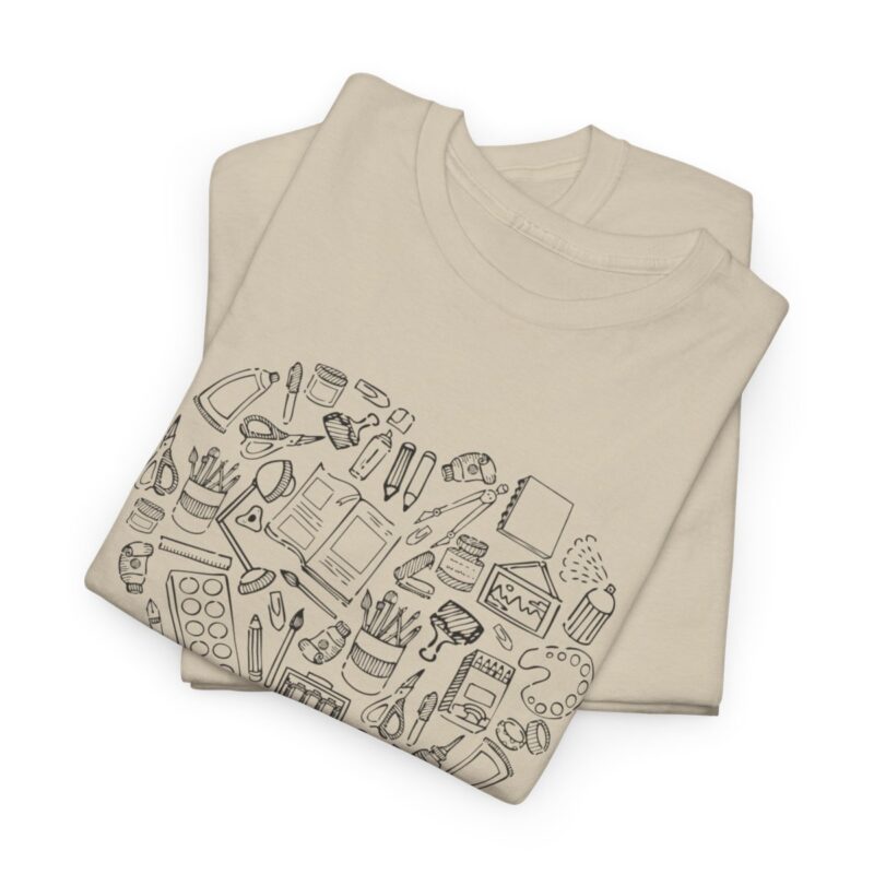 Creative Heart Artist T-Shirt in Soft, Breathable Fabric