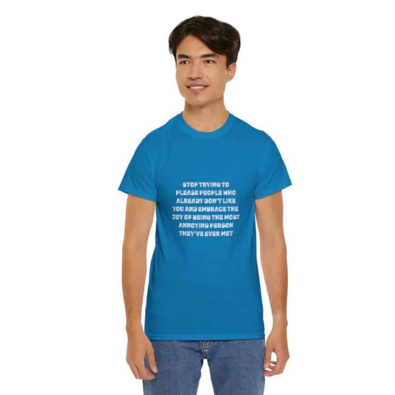 Stop People Pleasing Heavy Weight T-Shirt