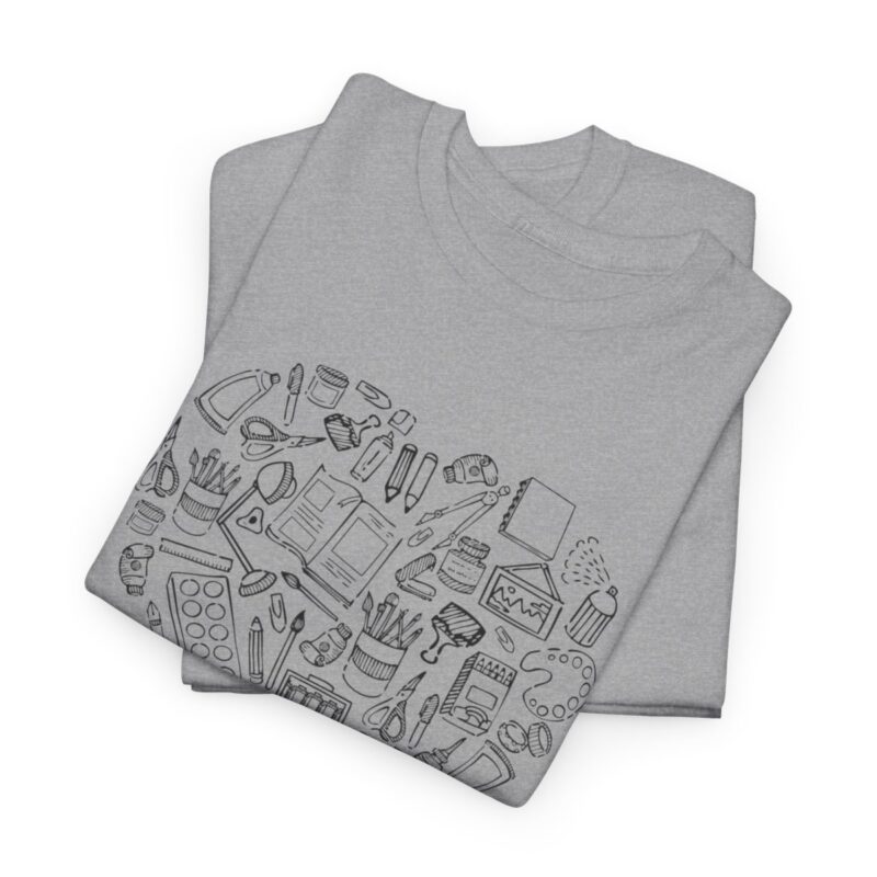 Creative Heart Artist T-Shirt in Soft, Breathable Fabric