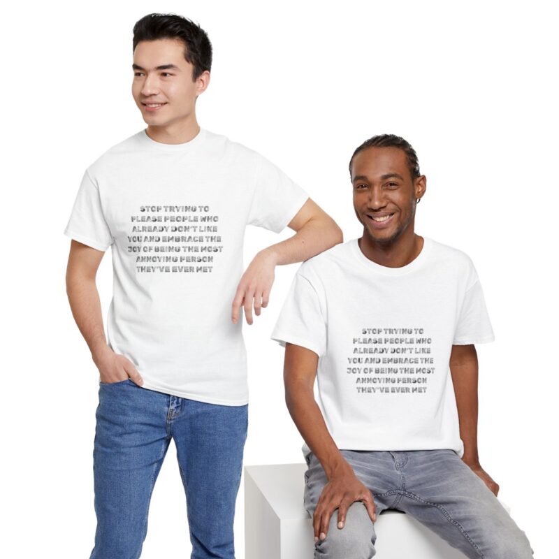 Stop People Pleasing Heavy Weight T-Shirt