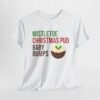 Mistletoe, Christmas Pud and Baby Bumps Pregnancy Announcement T-Shirt