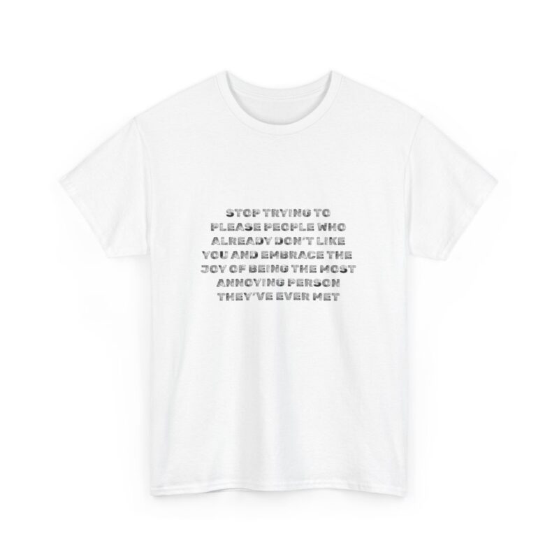 Stop People Pleasing Heavy Weight T-Shirt