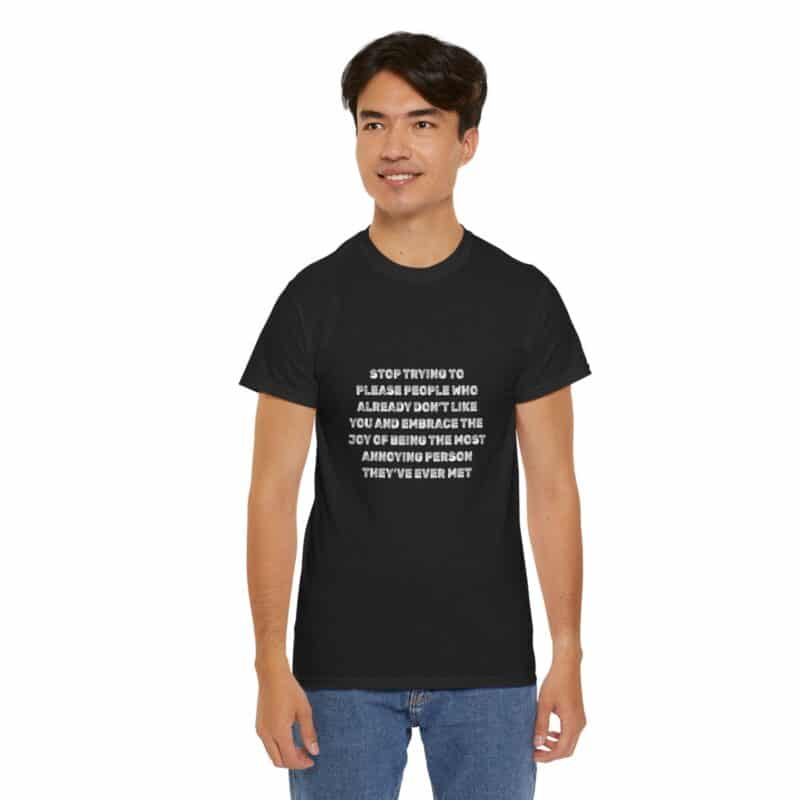 Stop People Pleasing Heavy Weight T-Shirt