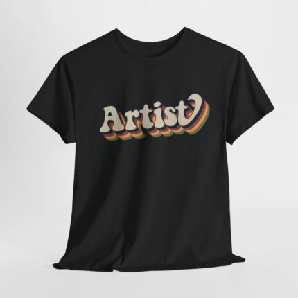 Retro Groovy Artist T-Shirt