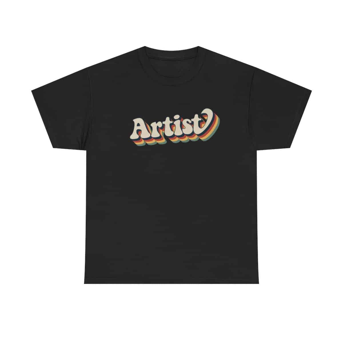 Retro Groovy Artist T-Shirt