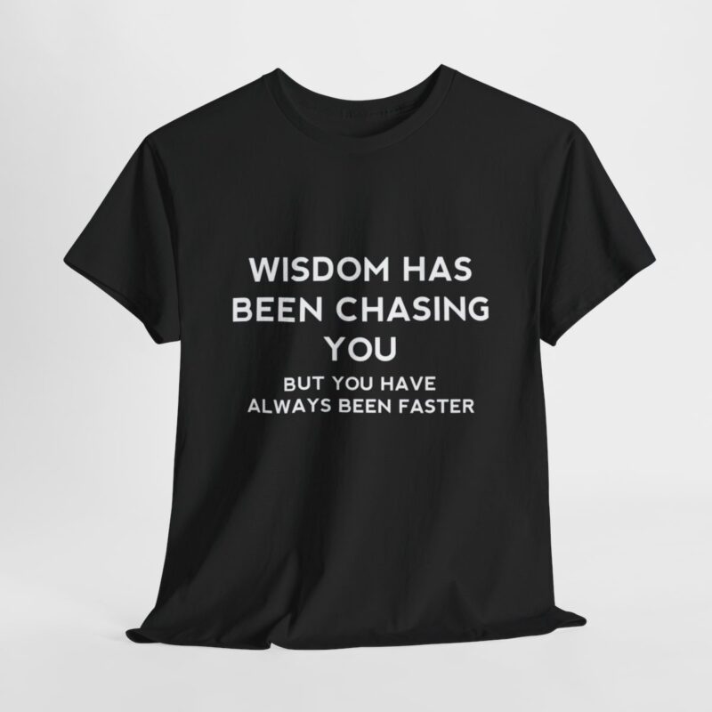 Chasing Wisdom Funny T-Shirt