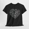 Creative Heart Artist T-Shirt in Soft, Breathable Fabric