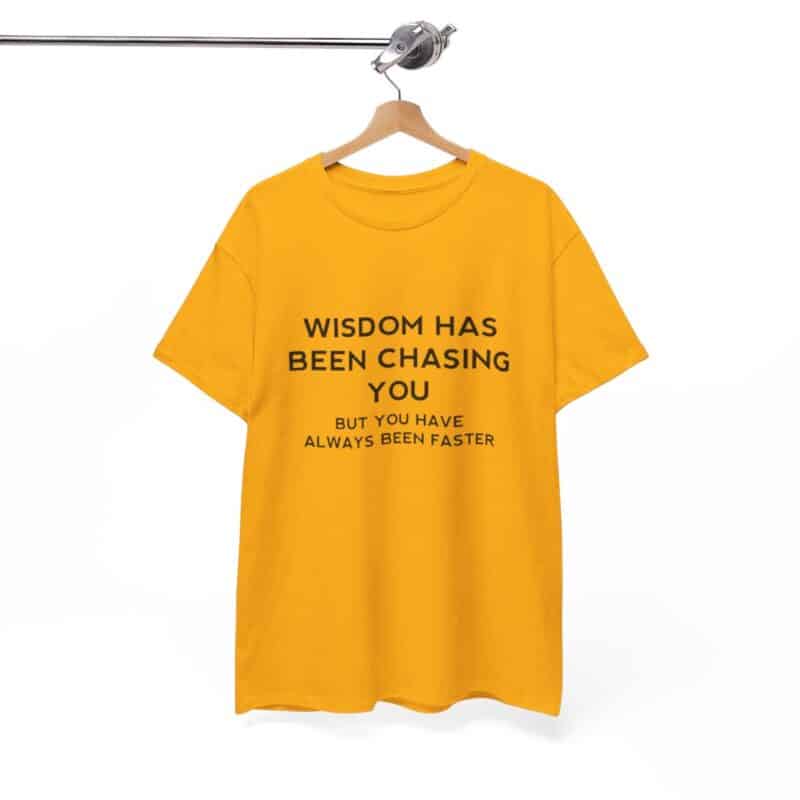 Chasing Wisdom Funny T-Shirt