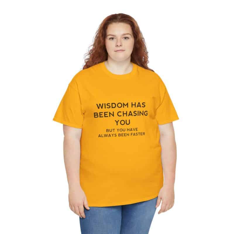 Chasing Wisdom Funny T-Shirt