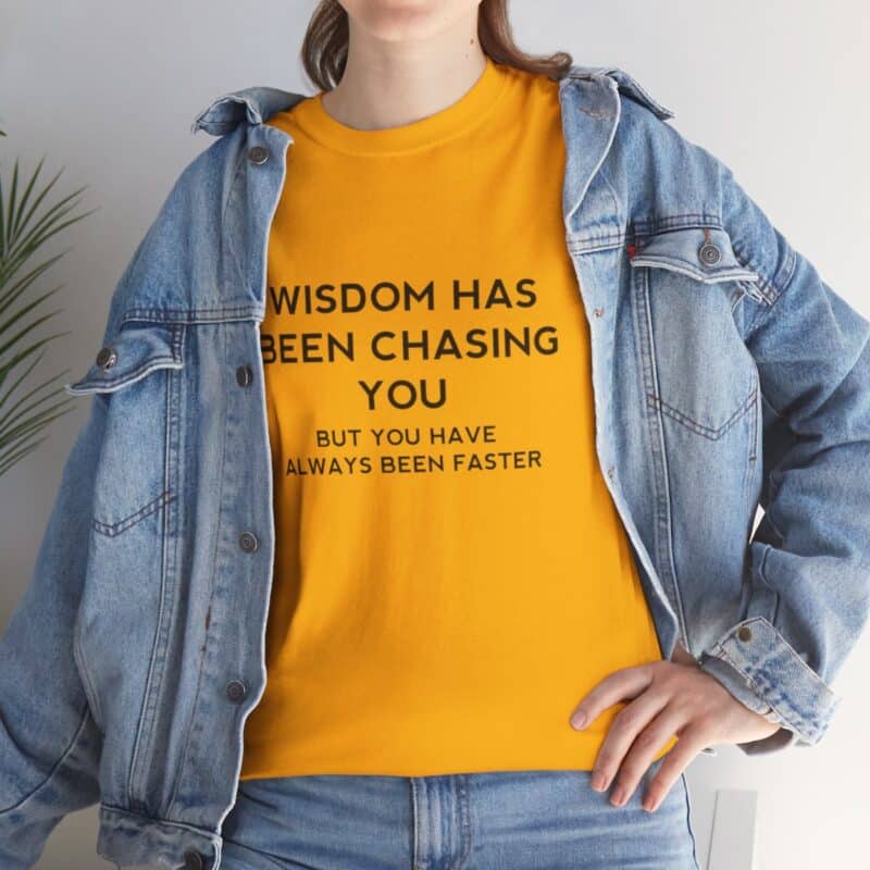 Chasing Wisdom Funny T-Shirt