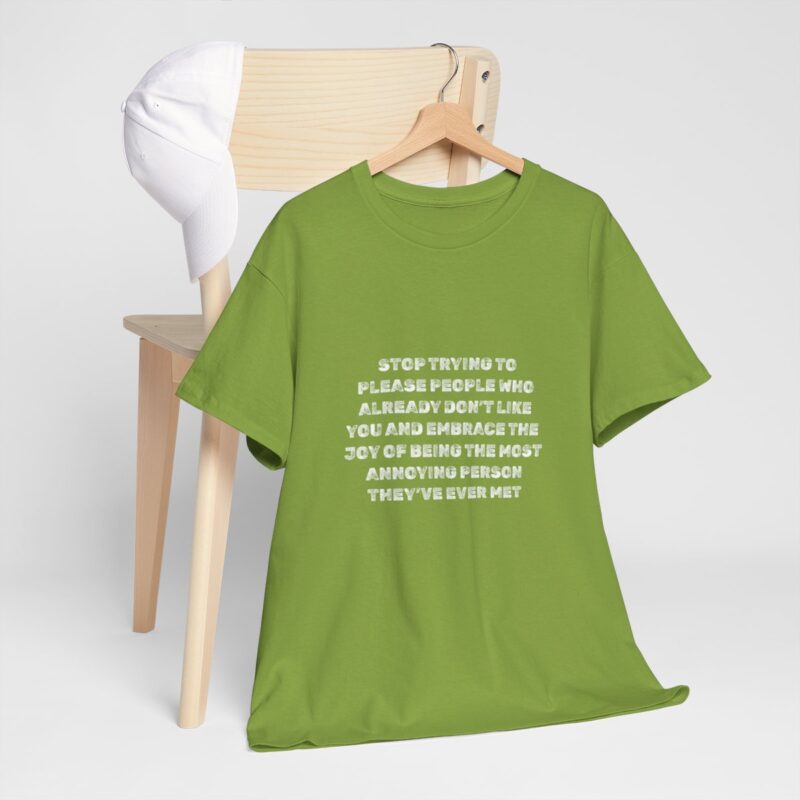 Stop People Pleasing Heavy Weight T-Shirt