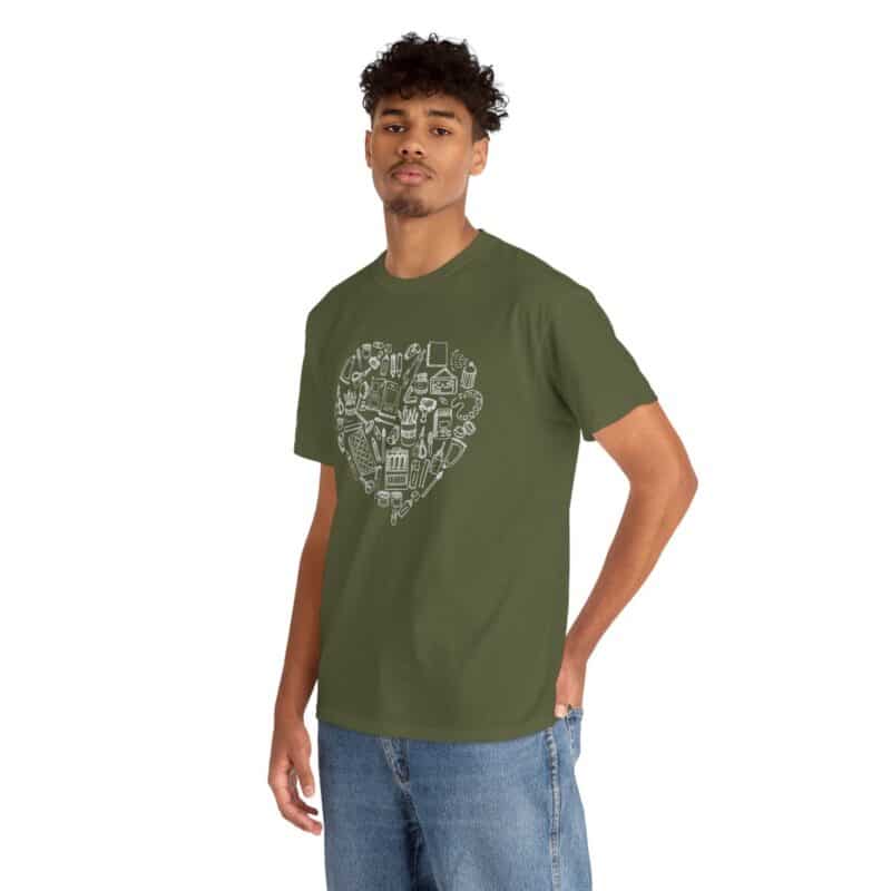 Creative Heart Artist T-Shirt in Soft, Breathable Fabric