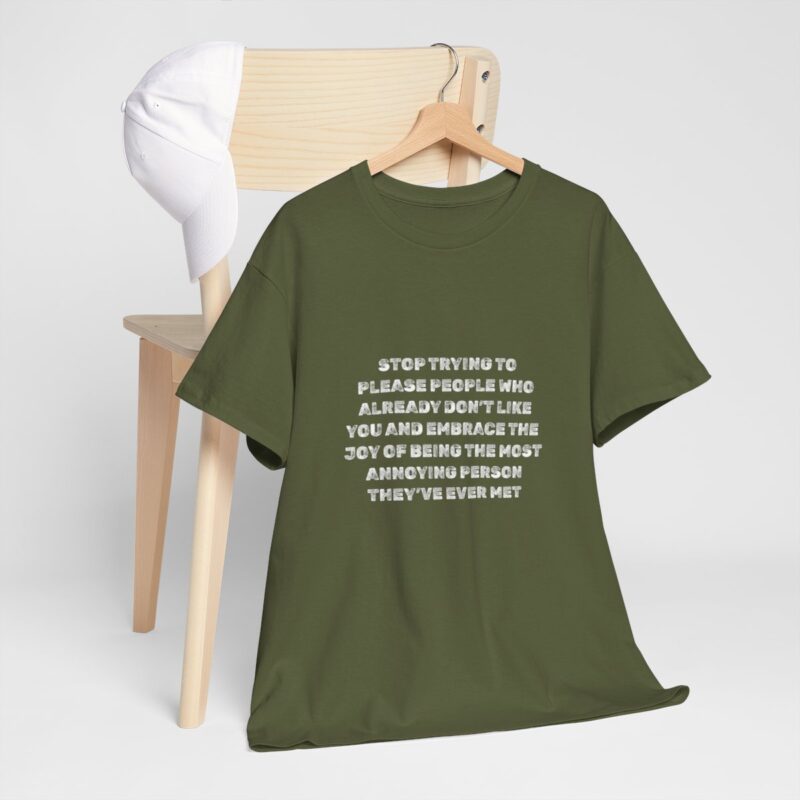 Stop People Pleasing Heavy Weight T-Shirt