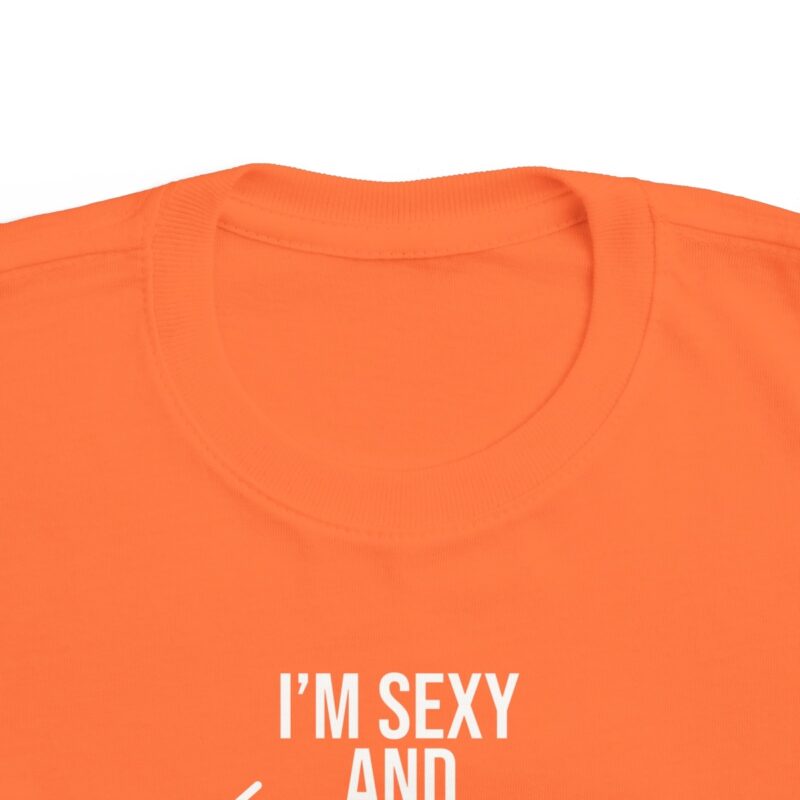 I'm Sexy and I Mow It Toddler's Fine Jersey Tee