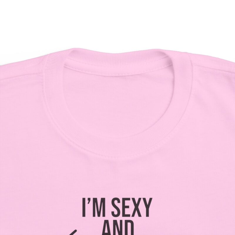 I'm Sexy and I Mow It Toddler's Fine Jersey Tee